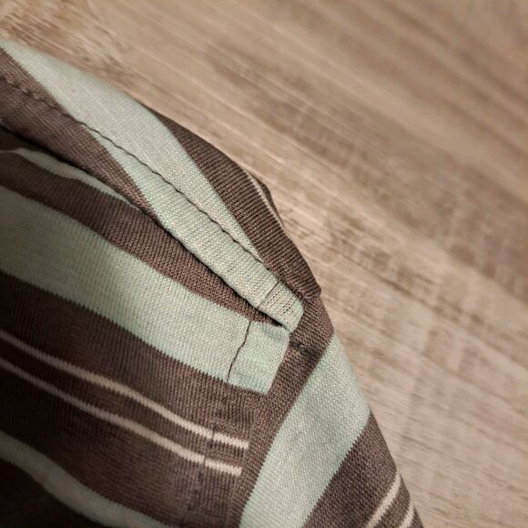 Peter Millar Pinehurst 1895 Golf Polo Shirt Mens XL Green Striped Putter Boy - Picture 12 of 12